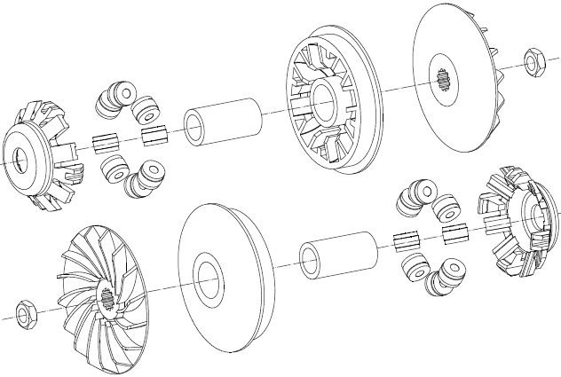 Scooter Roller Weights Chart