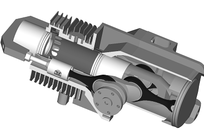 PatOP: Single-Crankshaft Opposed-Piston Engine
